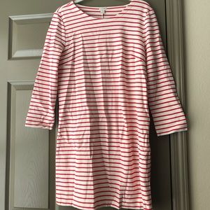 J Crew Factory Striped Dress